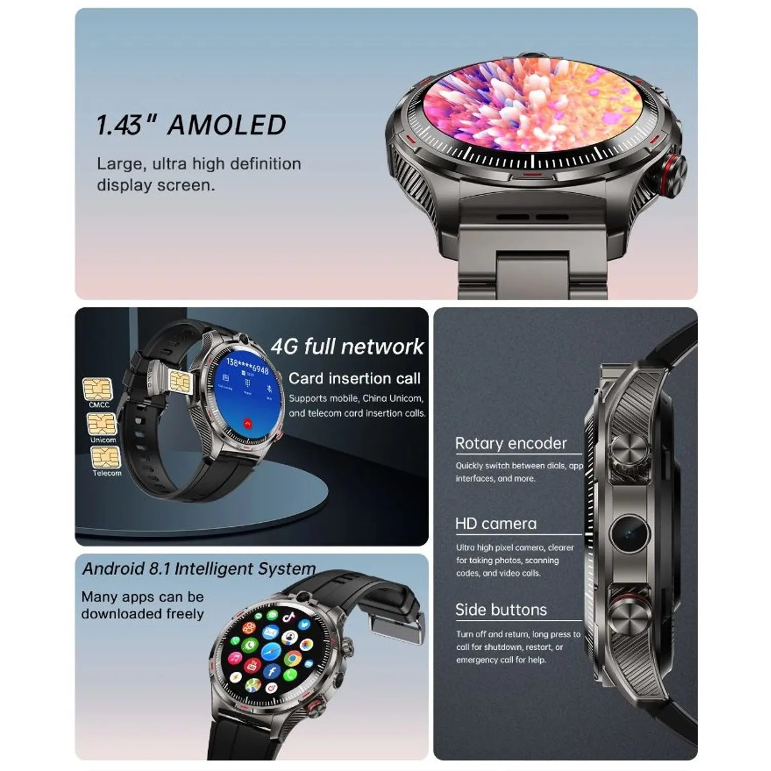 Smartwatch Sport Avec Carte SIM – Image 2