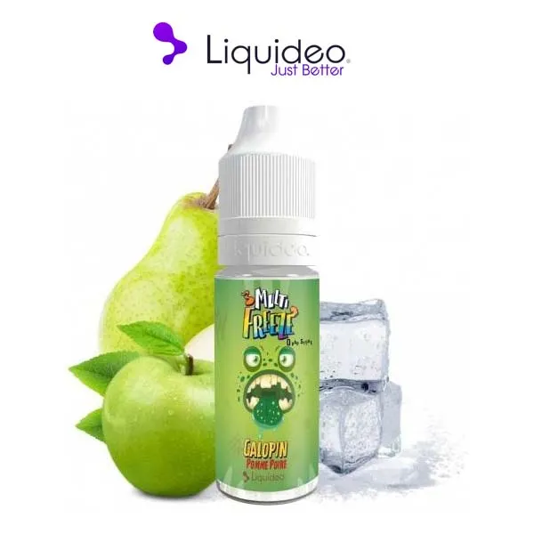 E-liquide Galopin Pomme Poire multi freeze Liquideo
