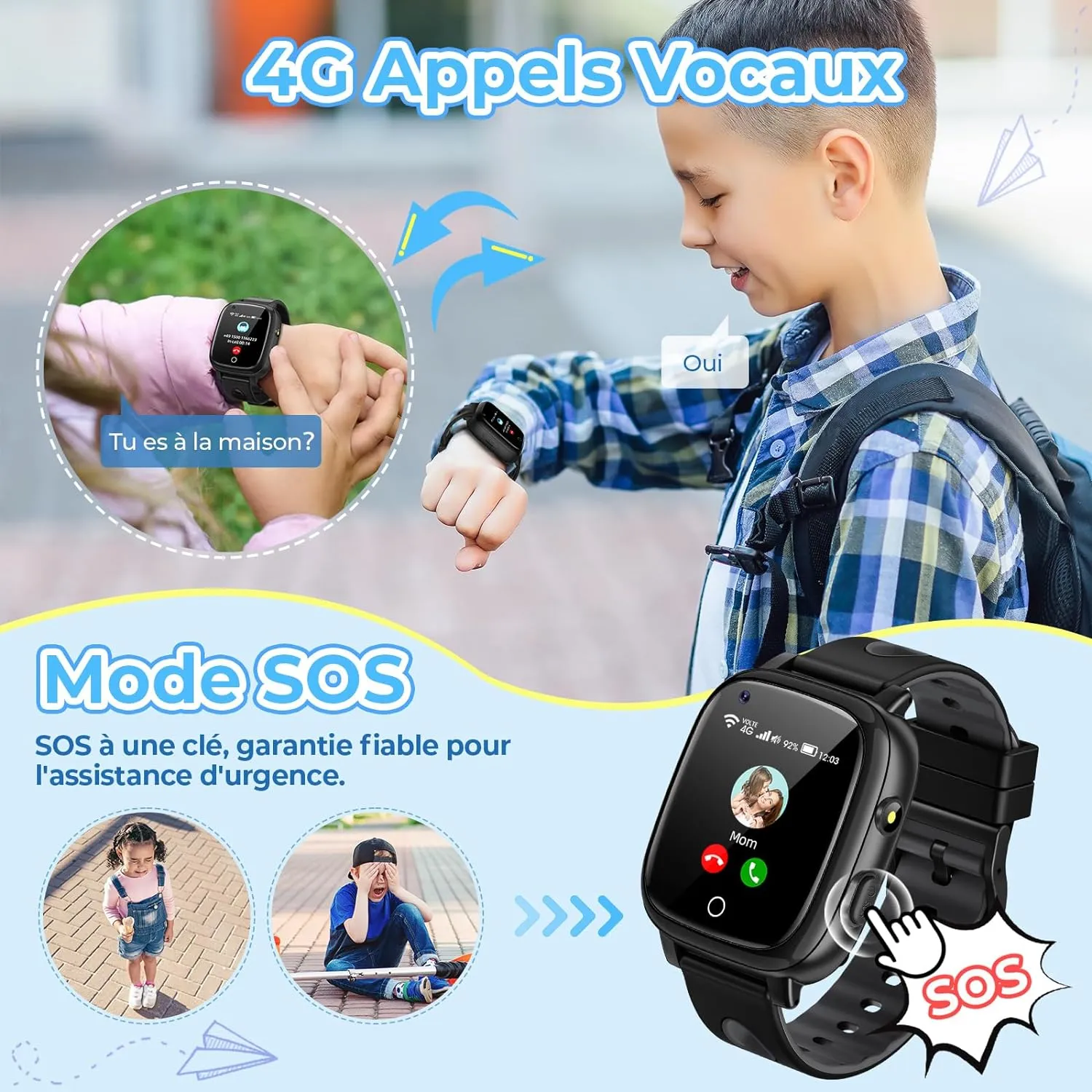 Montre Connectée 3G Pour Enfant – Image 2
