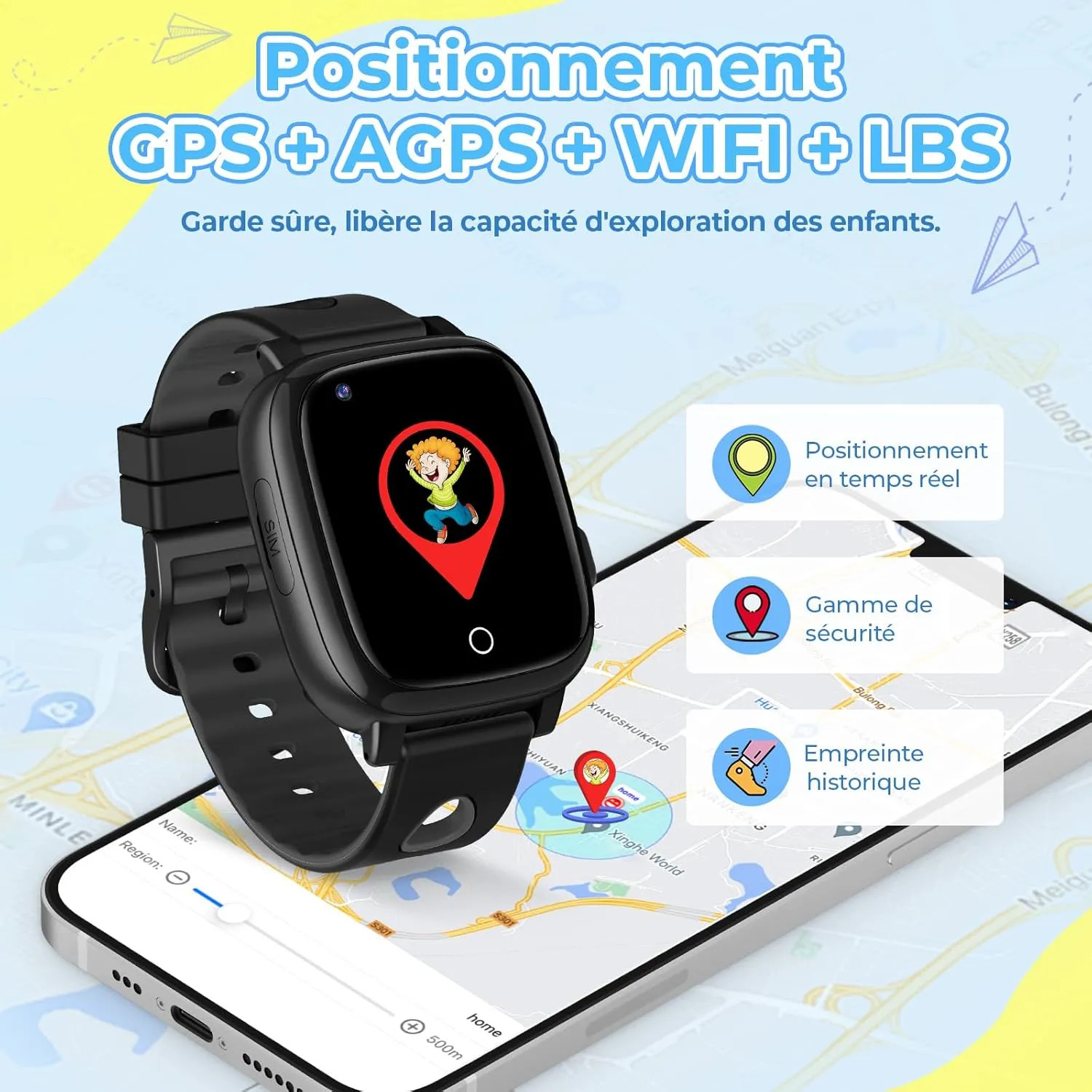 Montre Connectée 3G Pour Enfant – Image 3