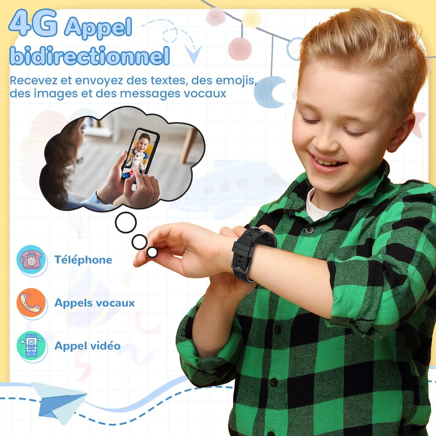 Montre Connectée Adolescent 4G – Image 2