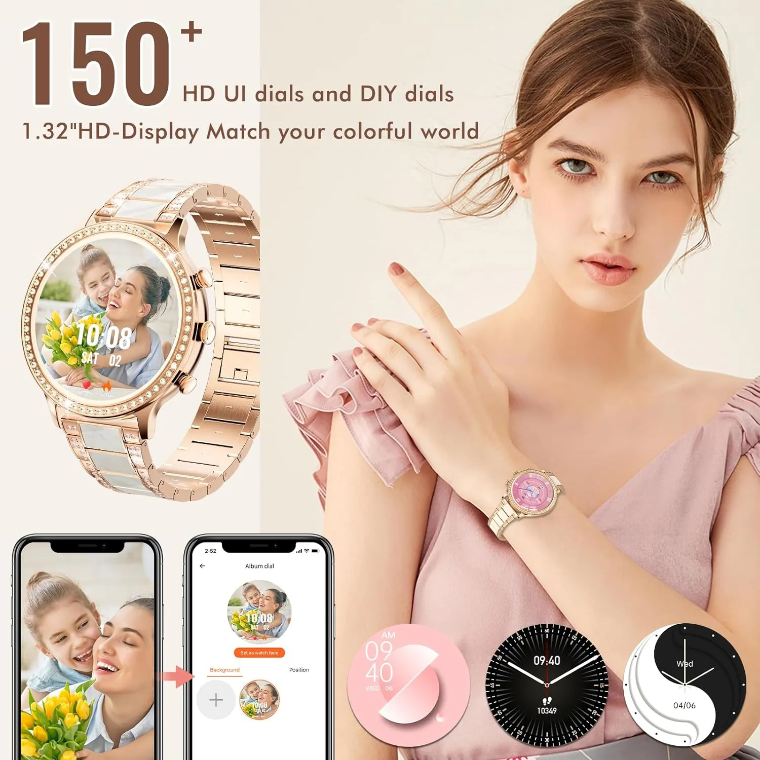 Montre Connectée Chic Femme – Image 2