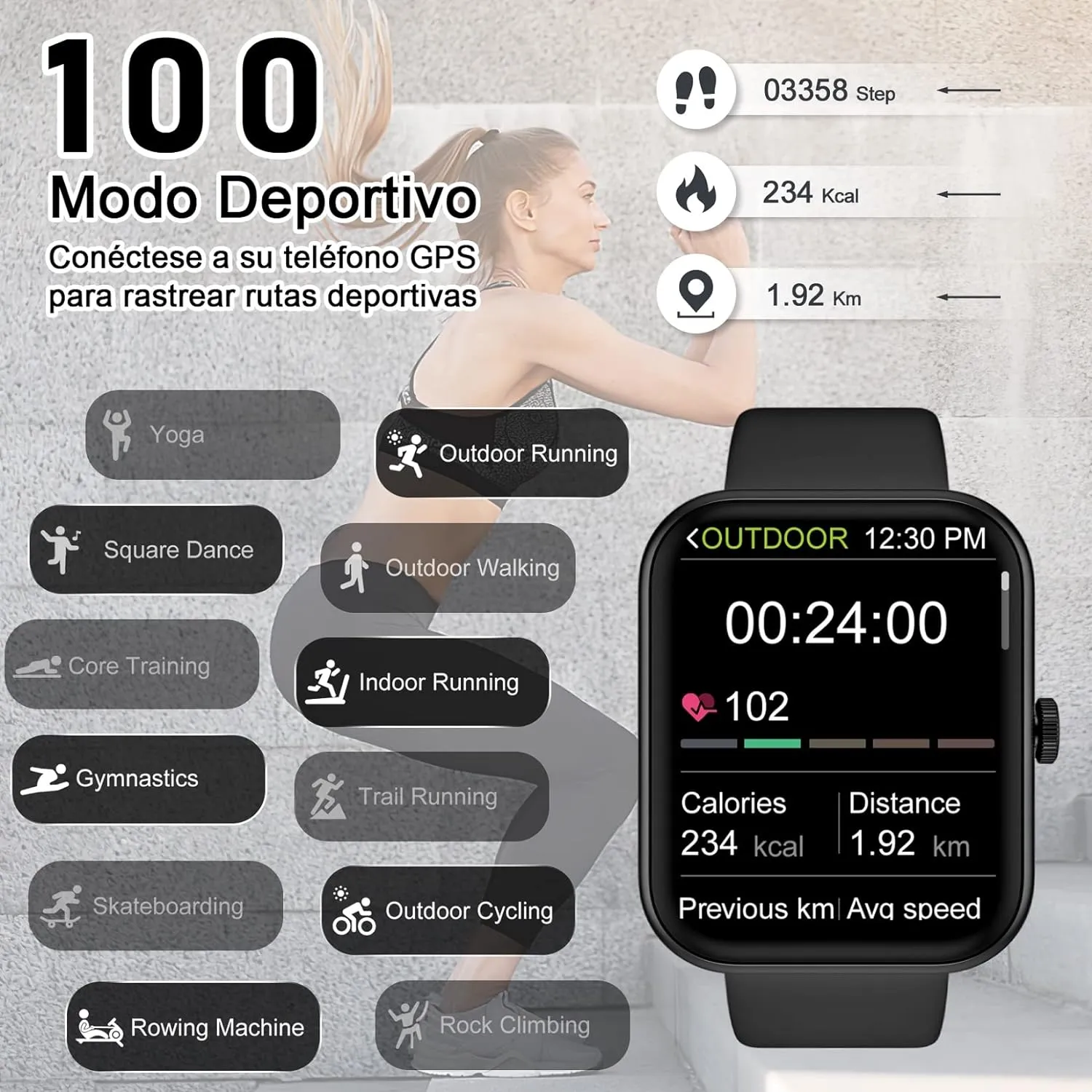 Montre Connectée Femme Cycle Menstruel – Image 6