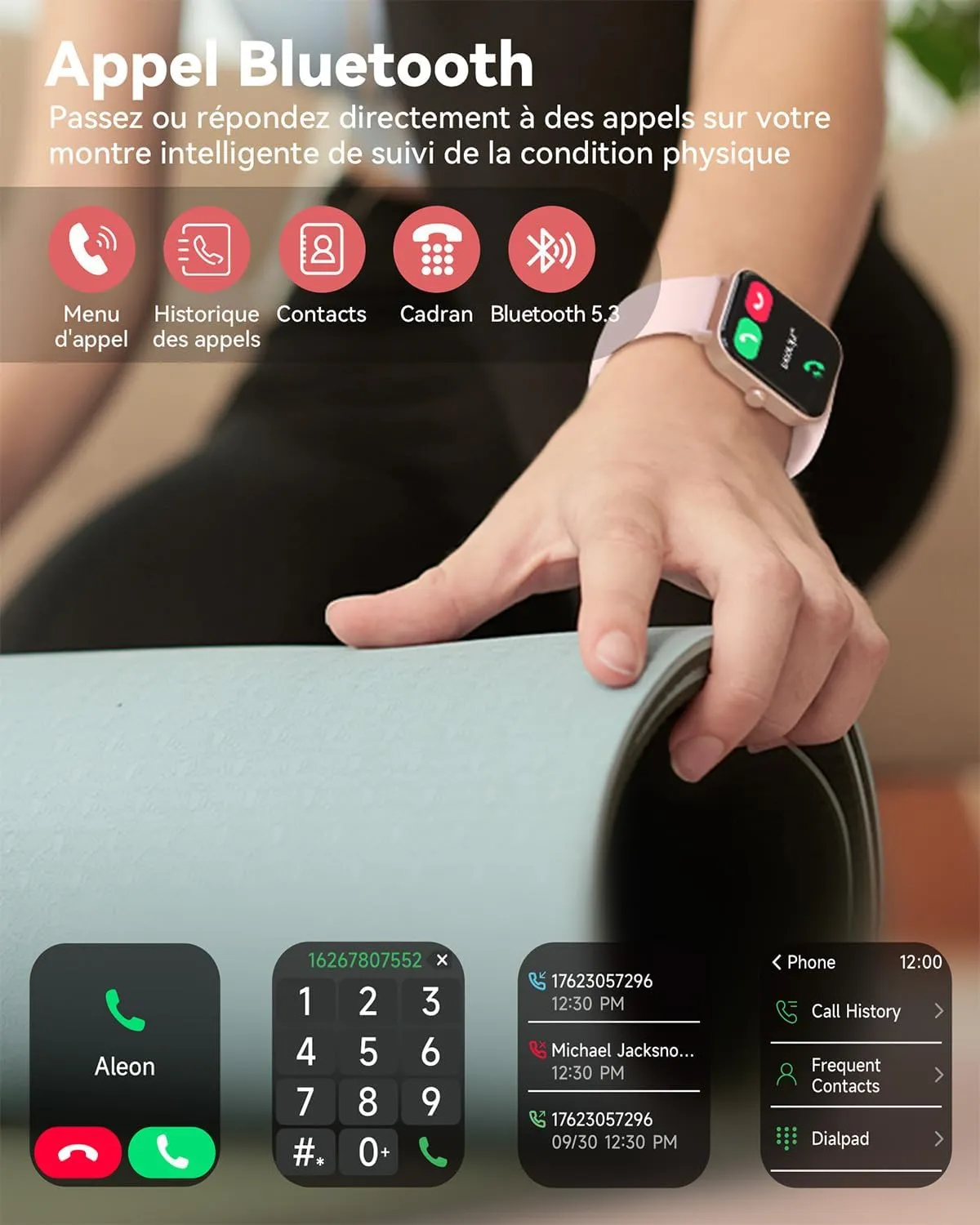 Smartwatch Femme Waterproof IP68 – Image 5