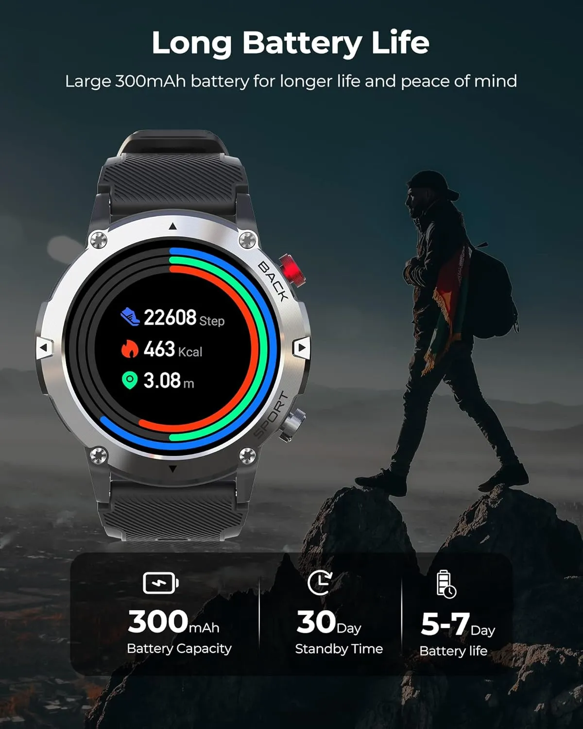 Smartwatch Sportive Résistance Invincible – Image 6