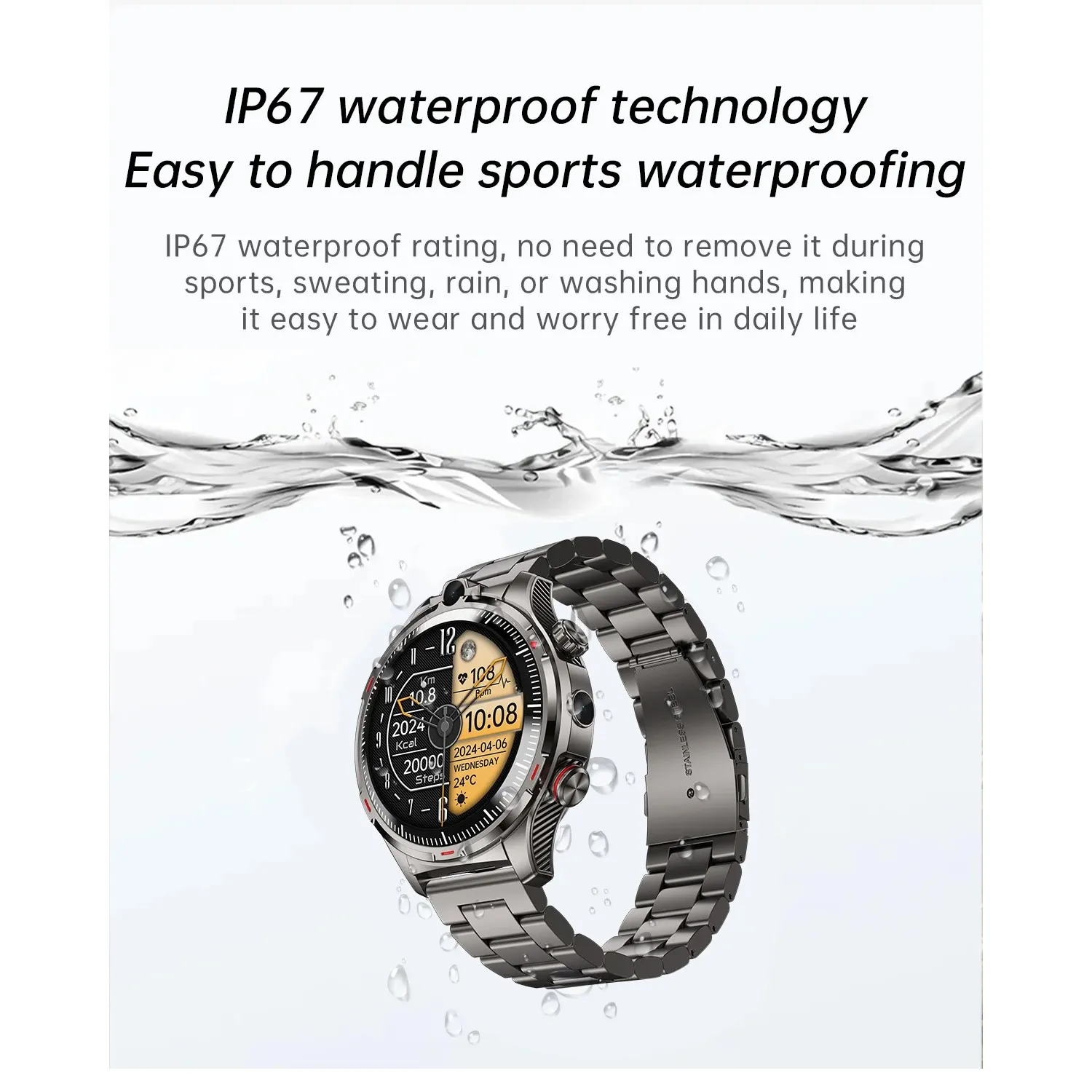 Smartwatch Sport Avec Carte SIM – Image 6