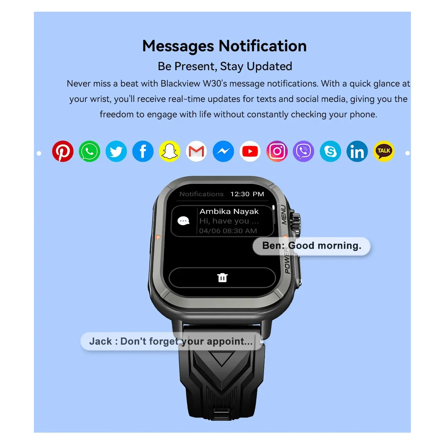 Montre Sportive Intelligente – Image 3