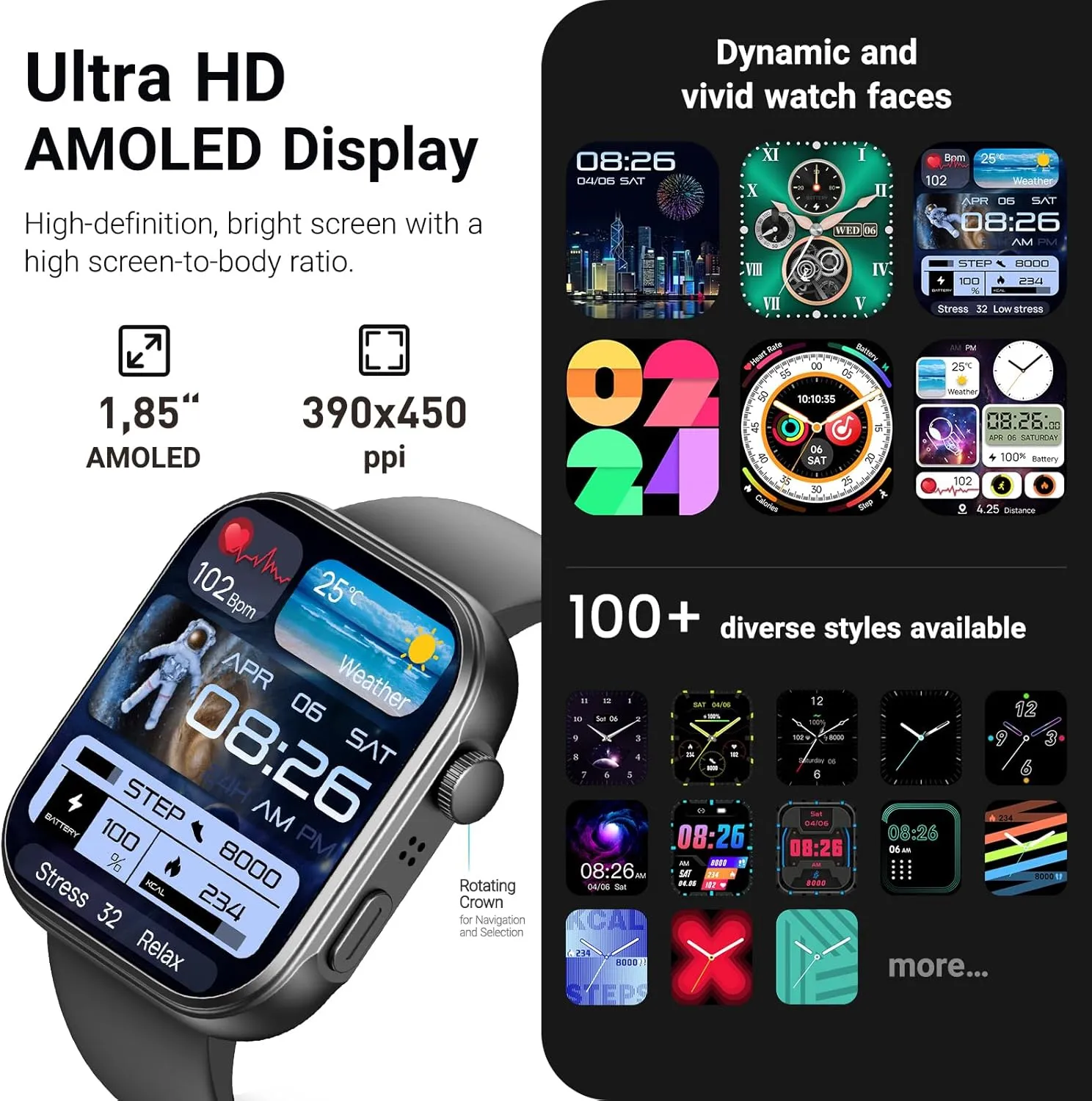 Montre Connectée Waterproof Compatible iPhone – Image 8