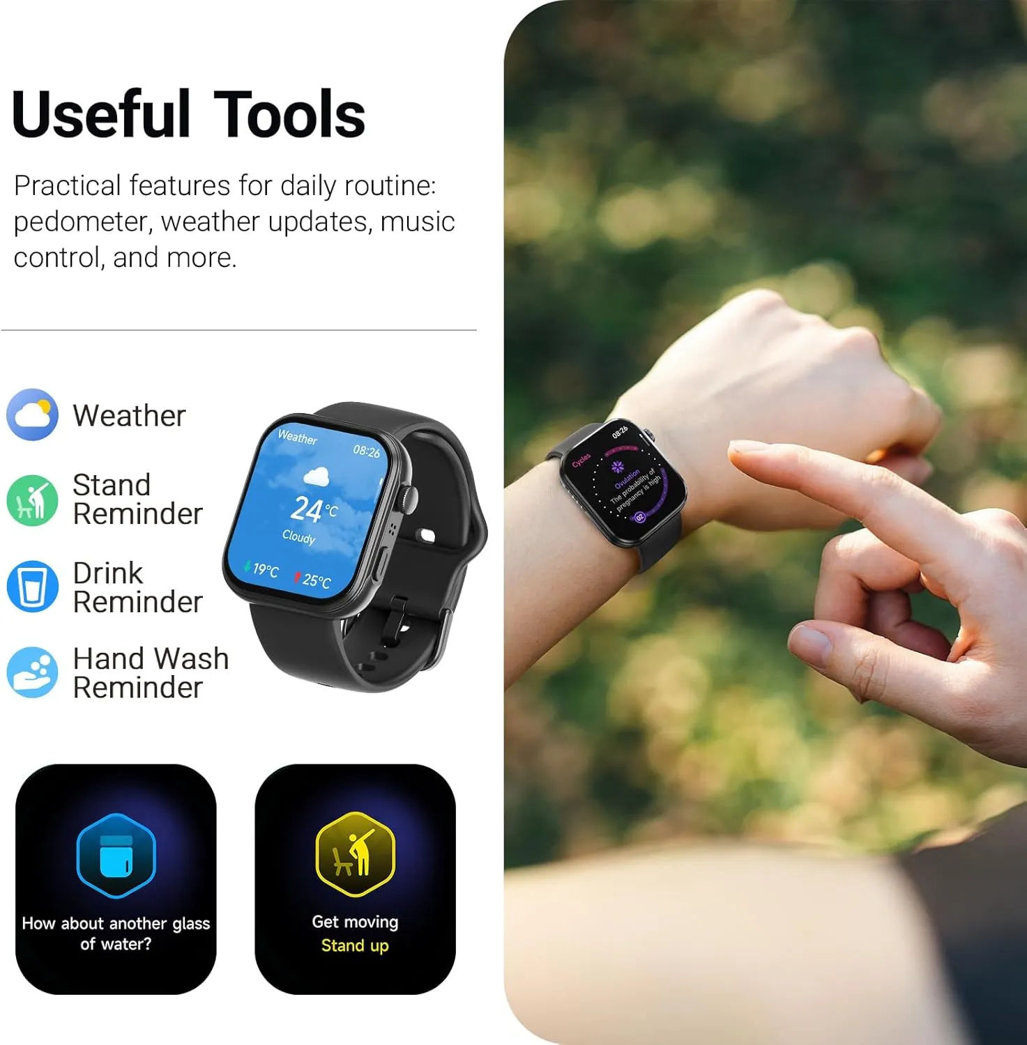 Montre Connectée Waterproof Compatible iPhone – Image 7