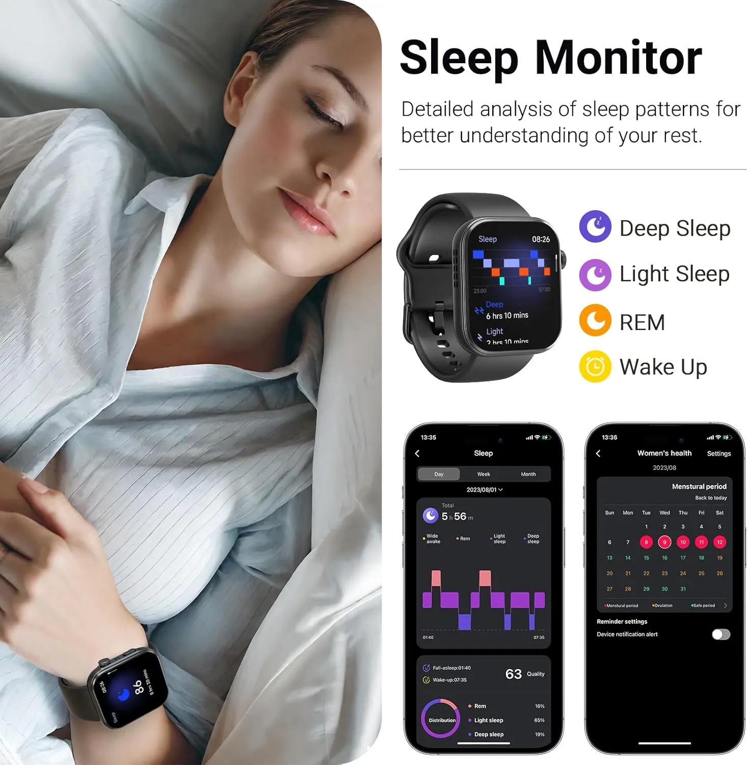 Montre Connectée Waterproof Compatible iPhone – Image 5