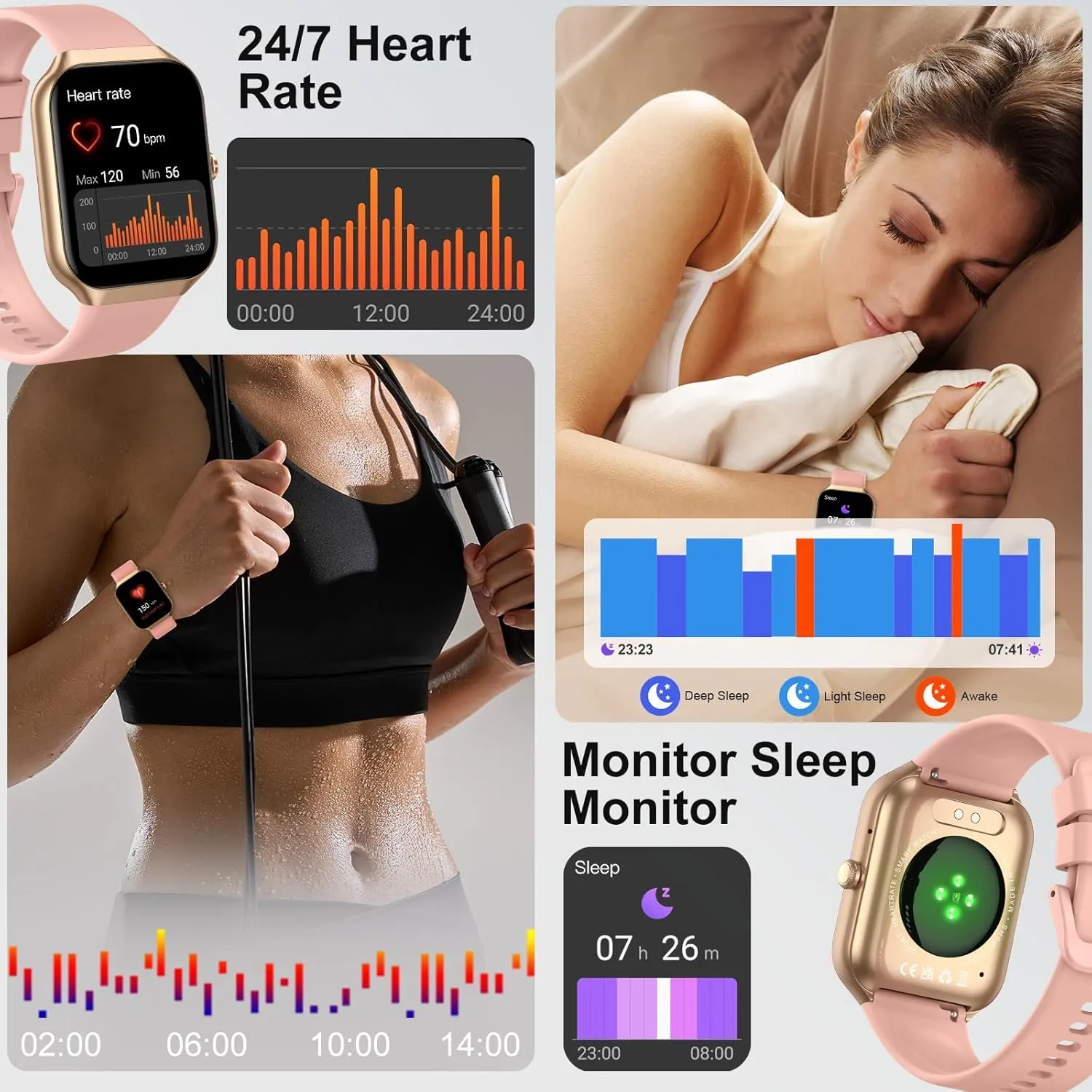 Montre Intelligente Femme Course – Image 3